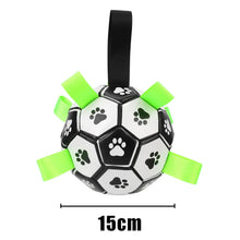 Load image into Gallery viewer, Pet Football Toy With Grab Outdoor Training Soccer
