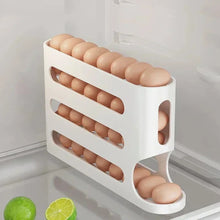 Load image into Gallery viewer, 4-layer Slide Egg Storage Box Ladder Style Egg Box Storage Refrigerator Side Door Large Capacity Automatic Egg Rolling Machine
