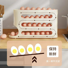Load image into Gallery viewer, 4-layer Slide Egg Storage Box Ladder Style Egg Box Storage Refrigerator Side Door Large Capacity Automatic Egg Rolling Machine
