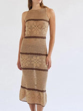 Load image into Gallery viewer, Tejido Hollywood fashion pink Long Dresses
