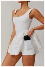 Load image into Gallery viewer, Women Yoga Jumpsuit Set Sexy  Dance Ballet Dress Gym Push up Running Tennis Sports
