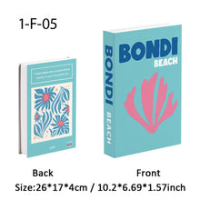 Load image into Gallery viewer, Palm Capri Ibiza Miami Tulum Fake Book Storage Box Travel Series Colorful Decorative Coffee Table Books Shooting Prop Home Decor
