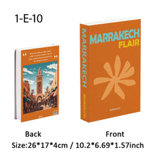 Load image into Gallery viewer, Palm Capri Ibiza Miami Tulum Fake Book Storage Box Travel Series Colorful Decorative Coffee Table Books Shooting Prop Home Decor
