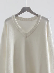 V Neck Oversized Sweaters