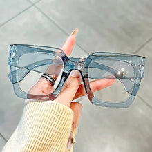 Load image into Gallery viewer, Vintage Glasses Square Full Rim Spectacles Unisex, Anti-Reflective Coating, Fashionable Transparent Lenses, Daily Wear Eyewear
