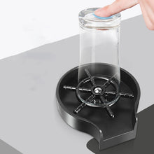 Load image into Gallery viewer, Household High Pressure Cup Washer Coffee Bar ABS Automatic Flushing Push Cup Washer Kitchen Coffee Accessories
