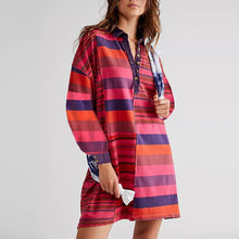 Load image into Gallery viewer, Casual   Vintage StreetShort Dress Summer
