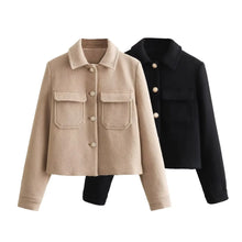 Load image into Gallery viewer, Casual Loose Flight Jacket  New Style Winter Thickened
