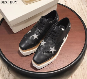 Casual Solid wedge  Shoes  Loafers  Platforms loafers  Oxfords 35-41