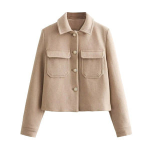 Casual Loose Flight Jacket  New Style Winter Thickened