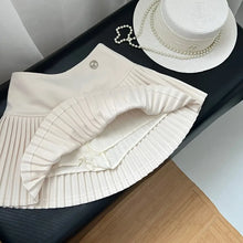 Load image into Gallery viewer, Fashion  Short Skirt Autumn Winter American Style Cheerleading Skirt Straight A-line High Waist Mini Skirt
