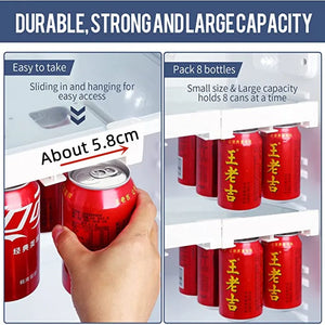 Can Dispenser Beer Soda Storage Rack Refrigerator
