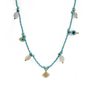 Lucky Eye Color  Necklace Bohemian