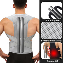 Load image into Gallery viewer, New Upper Back Posture Corrector Posture Clavicle Support Corrector Back Straight Shoulders Brace Strap Correctpor
