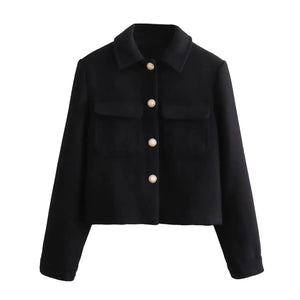 Casual Loose Flight Jacket  New Style Winter Thickened