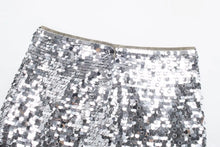Load image into Gallery viewer, Sequin Open Vests for Women Glitter Sleeveless Vest Woman
