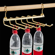 Load image into Gallery viewer, 6 in 1 Magic Pants Hanger,Multi-function Storage Holder for Home Travel,Multi Layer Aluminium Pants Rack with 360 Rotatable Hook
