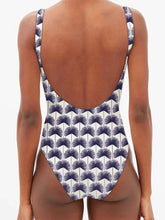 Load image into Gallery viewer, Art Print Designer Swimsuit  Fashion Bikini Woman Summer Beach  Straps
