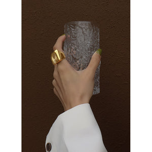 Gold and silver Rings