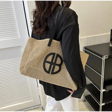 Load image into Gallery viewer, Tote Bag Large Capacity Handmade Casual Beach Bag Ethnic Style
