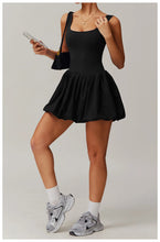 Load image into Gallery viewer, Women Yoga Jumpsuit Set Sexy  Dance Ballet Dress Gym Push up Running Tennis Sports

