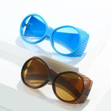 Load image into Gallery viewer, Fashion Hollywood Vintage Oval Oversized Women Sunglasses
