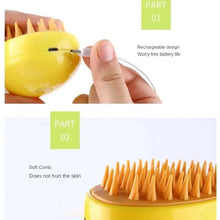 Load image into Gallery viewer, Cat Steam Brush  3 in 1 Electric Spray Cat Hair Brushes for Massage
