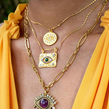 Load image into Gallery viewer, Vintage Round  Necklace Tribal Boho Ethnic Coins
