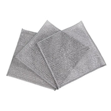Load image into Gallery viewer, 10 Counts Multipurpose Wire Dishwashing Rags,Double-Layer Cloth, Non-scratch Wire Dishcloth for Kitchen,Gift
