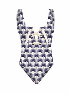 Art Print Designer Swimsuit  Fashion Bikini Woman Summer Beach  Straps