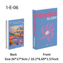 Load image into Gallery viewer, Palm Capri Ibiza Miami Tulum Fake Book Storage Box Travel Series Colorful Decorative Coffee Table Books Shooting Prop Home Decor
