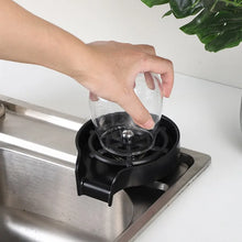 Load image into Gallery viewer, Household High Pressure Cup Washer Coffee Bar ABS Automatic Flushing Push Cup Washer Kitchen Coffee Accessories
