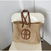 Load image into Gallery viewer, Tote Bag Large Capacity Handmade Casual Beach Bag Ethnic Style
