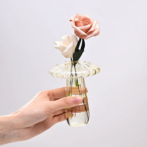 Mushroom  Vase   Art Plant Hydroponic 1 piece