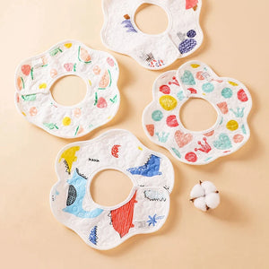 Toodler Bibs Cotton Soft Muslin Toodler
