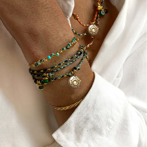 Handmade Bohemian Necklace Adjustable