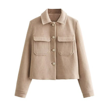 Load image into Gallery viewer, Casual Loose Flight Jacket  New Style Winter Thickened
