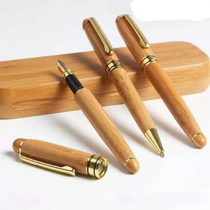 Classic Luxury Wooden Fountain Pen