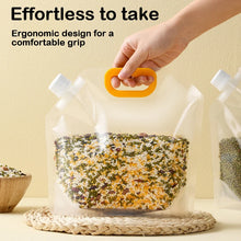Load image into Gallery viewer, Grain Storage Bag Portable Fresh Keeping Bag Recyclable Portable Transparent Grain Storage Bags
