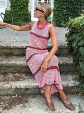 Load image into Gallery viewer, Tejido Hollywood fashion pink Long Dresses

