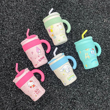 Load image into Gallery viewer, 700/1200ml Sanrio Hello Kitty My Melody Pochacco Cinnamoroll Hangyodon Water Bottle
