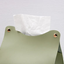 Load image into Gallery viewer, Simple Tissue Box Holder PU Leather Napkin Box Home Living Room Coffee Table Desktop Organizer Kitchen Storage Paper Box
