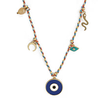 Load image into Gallery viewer, Lucky Eye Color  Necklace Bohemian
