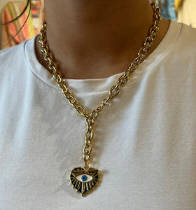 Vintage Round  Necklace Tribal Boho Ethnic Coins