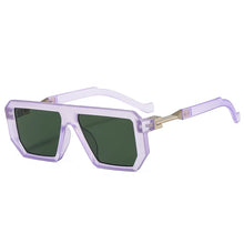 Load image into Gallery viewer, Retro Polygon Square Sunglasses Women Fashion Jelly Color Eyewear Shades UV400 Brand Designer Men Trending Sun Glasses

