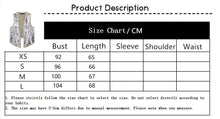 Load image into Gallery viewer, Sequin Open Vests for Women Glitter Sleeveless Vest Woman
