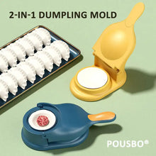Load image into Gallery viewer, MINI 2 In 1 Dough Pressing Tool Set DIY Dumpling Maker Mould Manual Press Dumpling Crust Tool Dumpling Wrapper Maker Kitchen
