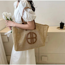 Load image into Gallery viewer, Tote Bag Large Capacity Handmade Casual Beach Bag Ethnic Style
