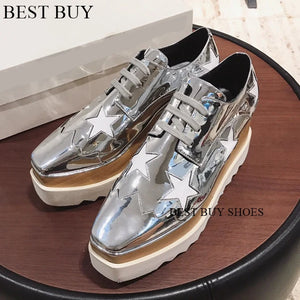 Casual Solid wedge  Shoes  Loafers  Platforms loafers  Oxfords 35-41