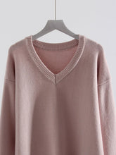 Load image into Gallery viewer, V Neck Oversized Sweaters
